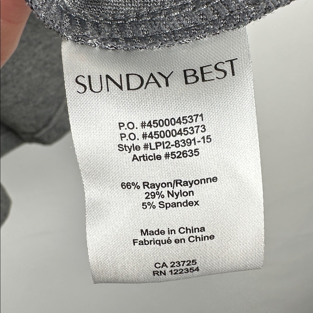 Sunday Best Aritzia Grey Stross Dress - Picture 10 of 11